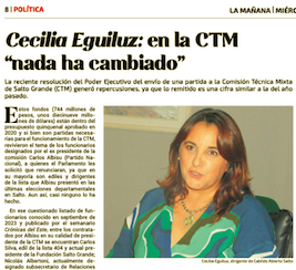 La Mañana - Dra. Cecilia Eguiluz